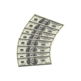 Folat 8714572225618 Creative USA Party Servietten 100 Dollar (10 Stück)