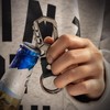 Ainsisk Heavy duty key chain,bottle opener function car keychains,versatile metal