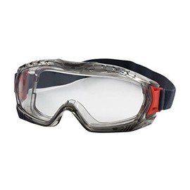 Stone 251-60-0020 Indirect Vent Goggle with Gray Body, Clear Lens and Anti-Scratch/Anti-Fog Coating, Large