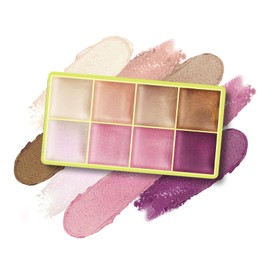 CHIFURE 8 Colors Multi-use Cream Contour Highlighter Palette Makeup,Concealer Palette for Cheek Eye Nose Face Body,Cheek Lip Tint,Lightweight Soft Buildable Blendable Natural Look