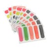 Outanaya 50pcs Breathable Hemostatic Patches Macaron Bandages for Wounds for
