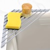 MERRYBOX Triangle Roll Up Dish Drying Rack Over The Sink,