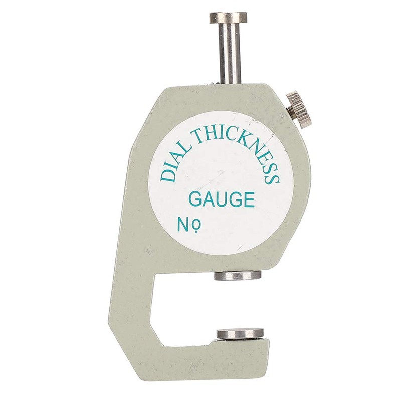 Thickness gauge, strong and durable, precise small round dial with