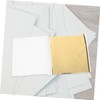DOITOOL 100pcs Gold Foil Transfer Metallic Leaf Paper for Arts