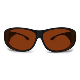 FreeMascot OD 6+ 190nm-550nm / 800nm-1100nm Wavelength Professional Laser Safety Glasses for 405nm, 450nm, 532nm, 808nm,980nm,1064nm, 1080nm, 1100nm Laser