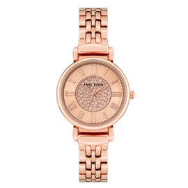 Anne Klein Women's Premium Crystal Accented Bracelet Watch
