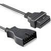 OBD Diagnostic Extension Adapter Cable 12 Pin OBD1 to 16