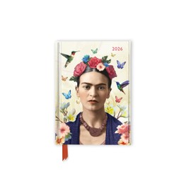 Frida Kahlo: Life of an Icon 2026 Luxury Pocket Diary Planner - Week to View