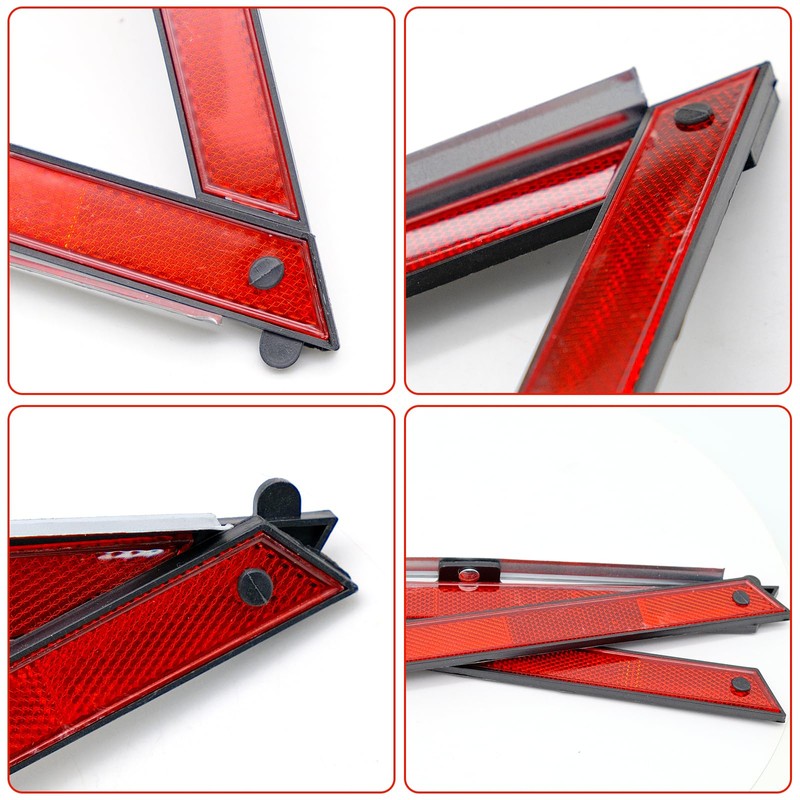 FORYNXHWIN Car Warning Triangle, Reflective Warning Triangle, Foldable Car Warning