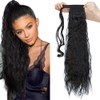 26 Inch One Piece Curly Wrap Around Ponytail Hair Extension