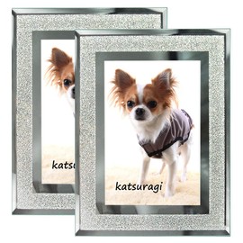 Photo Frame, L Size, Stylish, 2 Pieces, Tabletop, Living Room, Gift, Housewarming Gift, Interior Decoration