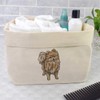 Large 'Pomeranian' Canvas Organiser/Storage Bag (OR00018382)