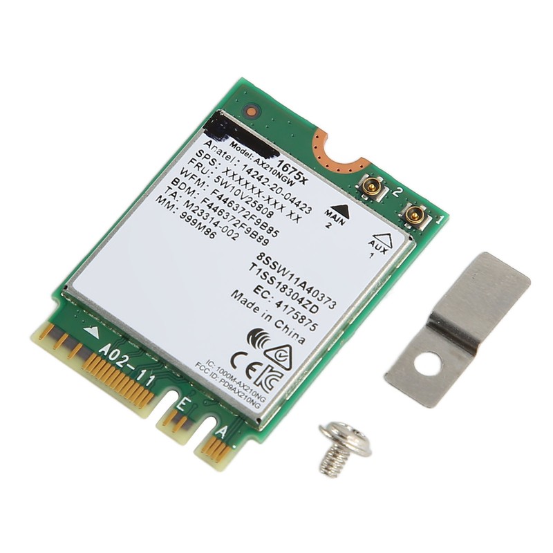 WiFi Card Wireless Tri Band 1675X AX210NGW M.2 NGFF WI‑FI6E