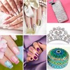 6000 pezzi di strass, strass di cristallo AB, con pinzette