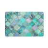Geometry Printing Non slip Water Absorbent Mat Pad Bathroom Kitchen