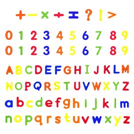 80 Pieces Magnetic Letters, Colorful Magnetic Letters and Numbers, Fridge Magnets For Kids, Alphabet Magnets Educational Toy, Number Magnet, Spelling Learning Games Toys For Baby Toddler Preschool
