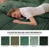 Velorose King Comforter Set Emerald Green - Bed in a
