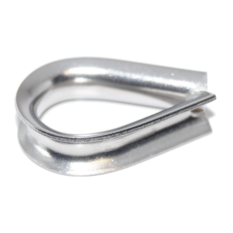 Thimble for Wire Rope 5 mm Pack of 2 Stainless