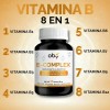 Complejo B Completo | Vitamina B12, B1, B2, B3, B5,