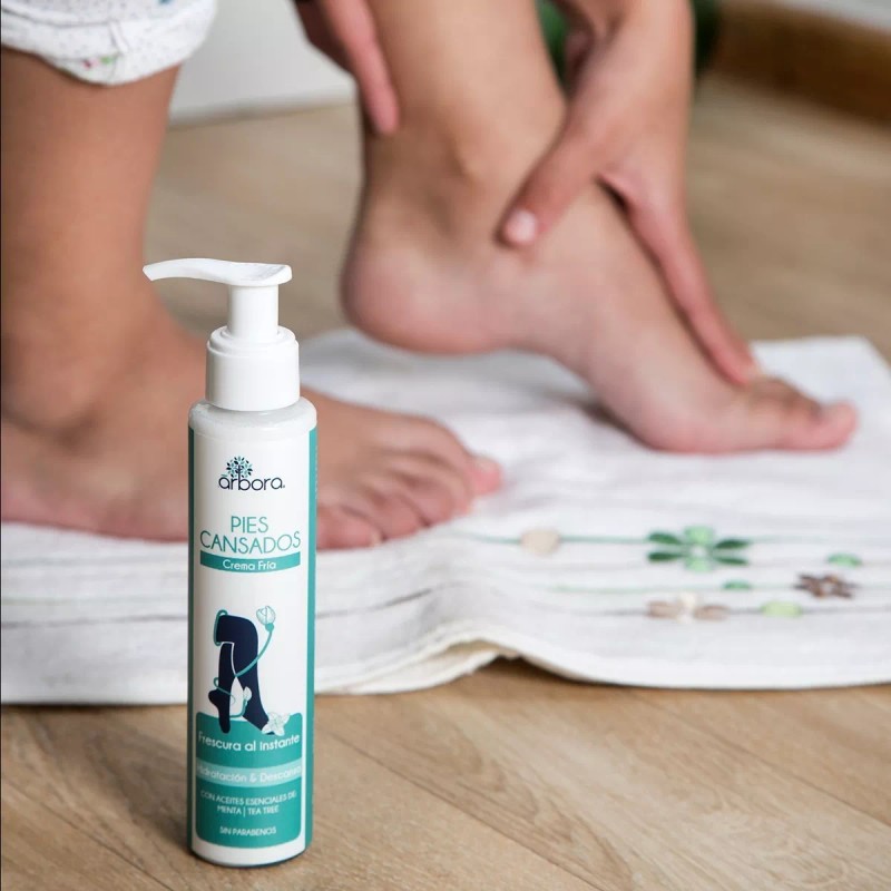 Arbora 2pack Crema Pies Cansados Menta + Mentol + Tea