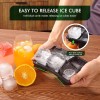 SLGOL Ice Cube Tray, Large Ice Cube Moulds for Easy