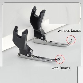 P369 New Bead Sequin Special Presser Foot,Sewing Presser Foot,Wedding Dress Bead Fabric Sewing Machine Accessories (Style A)