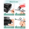 Oasser Airbrush Kit with Air Compressor, Dual Action 40 PSI