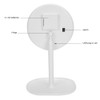 Makeup Mirror 10X Magnification LED Induction Portable Vanity Mirror for