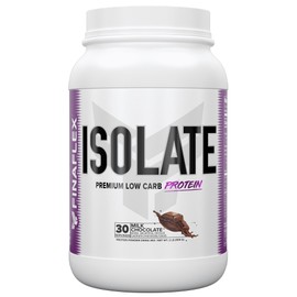 FINAFLEX Isolate, Milk Chocolate - 2 lb - 25 Grams of Iso Protein Per Serving - Milkshake-Like Taste - Zero Sugar, Zero Fat & Gluten Free - 30 Servings