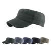 Yutdeng Cotton Flat Cap Men's Military Cap Classic Army Cap