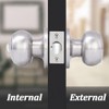 Brigligh High-Security Stainless Steel Door Handle - with Lock and