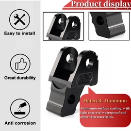 KZMPMT 1.6'' Rear Lowering Links Blocks Kit Compatible with 2016-2024 kawasaki versys 650 kle 650