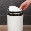 Bremermann bathroom series Savona cosmetic bin with a swing lid,