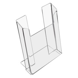 HMF 469600 Acrylic Brochure Holder, Various Sizes, Transparent, 1 Items