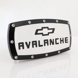 Elite Automotive Products, Inc. Billet Tow Hitch Cover for Chevy Avalanche (Black)