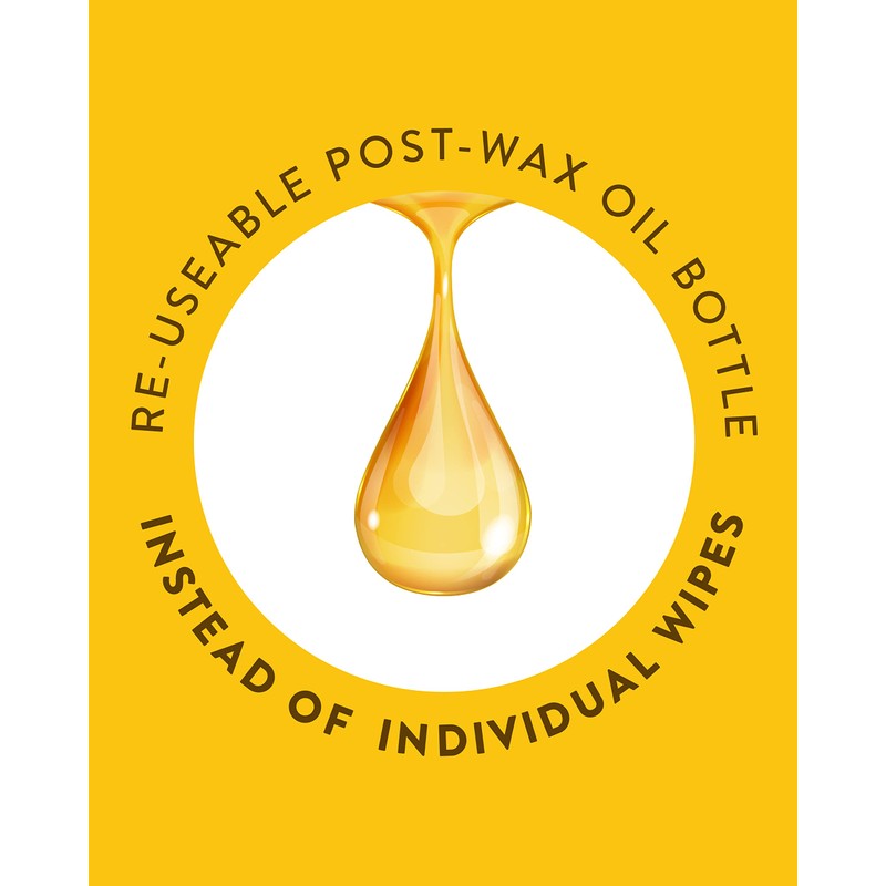 Nad's Natural Body Wax Strips 60pk Value Pack