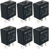 6-Pack 8T2T-14B192-AB Relay 12VDC 4-Pin 30A Compatible with Some Ford