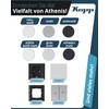 Kopp ATHENIS 1-Way Cover Frame in Matte Grey - 86