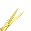 5.5 Inches Hair Cutting Scissors Set with Razor Combs Lether