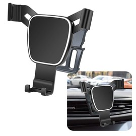 LUNQIN - Soporte para teléfono de coche para Nissan Rogue 2014-2020 2017-2022 Rogue Sport SUV accesorios de automóvil, soporte de navegación para decoración interior, soporte para teléfono celular