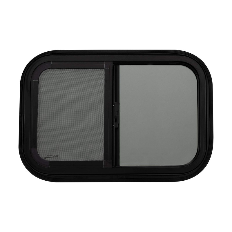 RecPro RV Teardrop Horizontal Slide Window - 21" W x