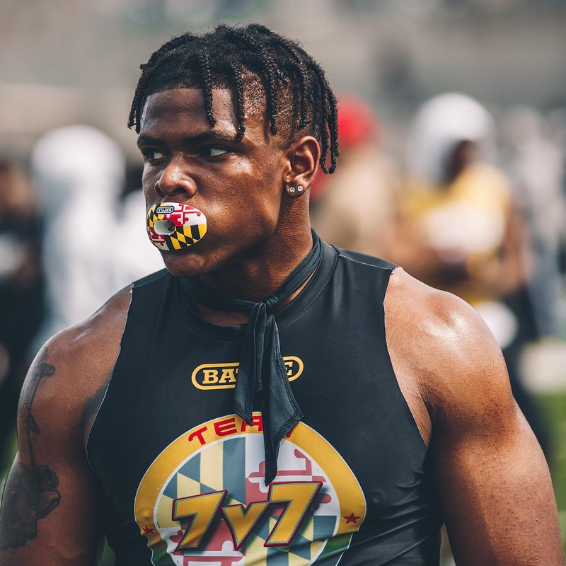 Battle Sports Science State Flag Oxygen Lip Protector bucal con