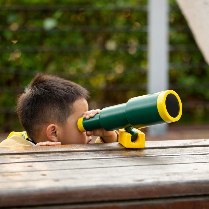 PLAYBERG New Plastic Outdoor Gym Playground Pirate Ship Telescope, Toy