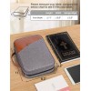 heouvo Bible Covers for Men, Bible Carrying Case with Pockets/Leathe