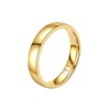 Rings for Women Men High Polished Band Thumb Stackable Ring