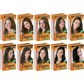 Bigen Mayoreo Tinte Bigen En Polvo Varios Tonos 15 Piezas En Total