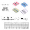 100PCS Solder Seal Wire Connectors, Heat Shrink Butt Connectors, Waterproof