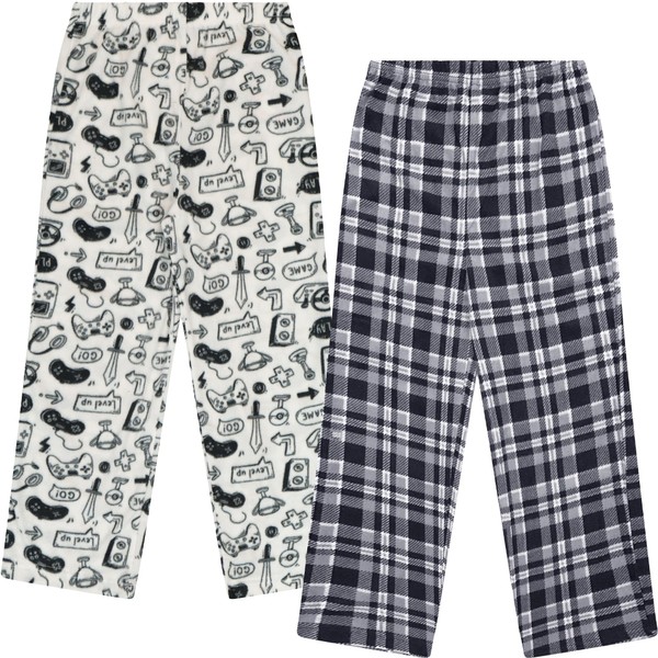 Mad Dog Boys Pajama Pants - Soft Fleece PJ Bottoms