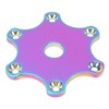 75MM Steering Wheel Horn Button Cover Hexagonal Horn Push Button