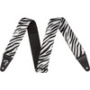 Fender Wild Animal Zebra Guitar Strap Suitable for Electric Guitars,